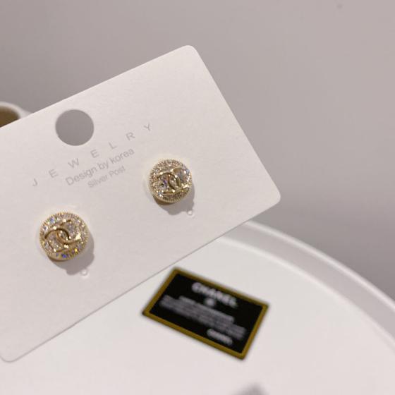 A409 chanel earring golden 104838