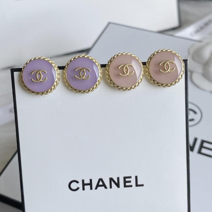 A619-chanel earring(pink) 107098