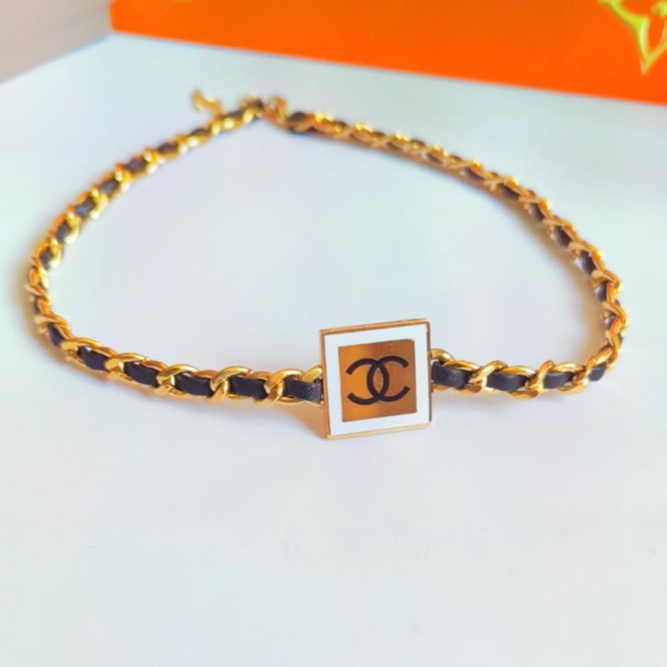 Chanel choker necklace 107206