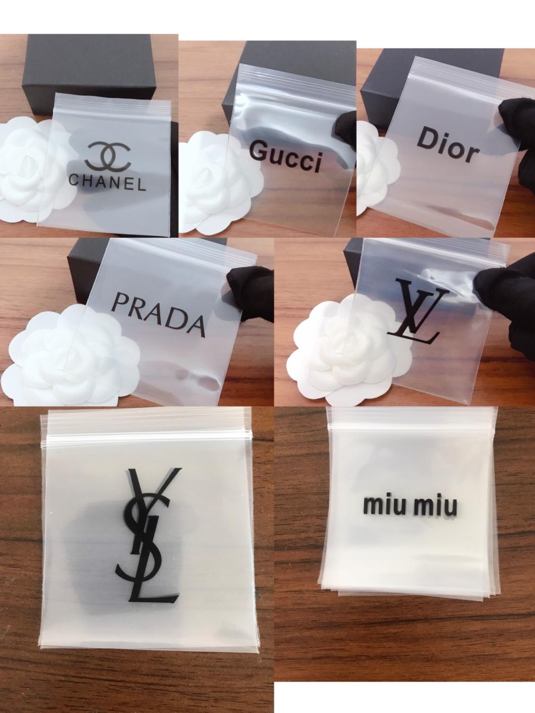 100pcs Gucci opp jewelry packaging bag