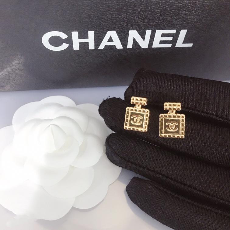 Chanel earrings perfume bottle 109944