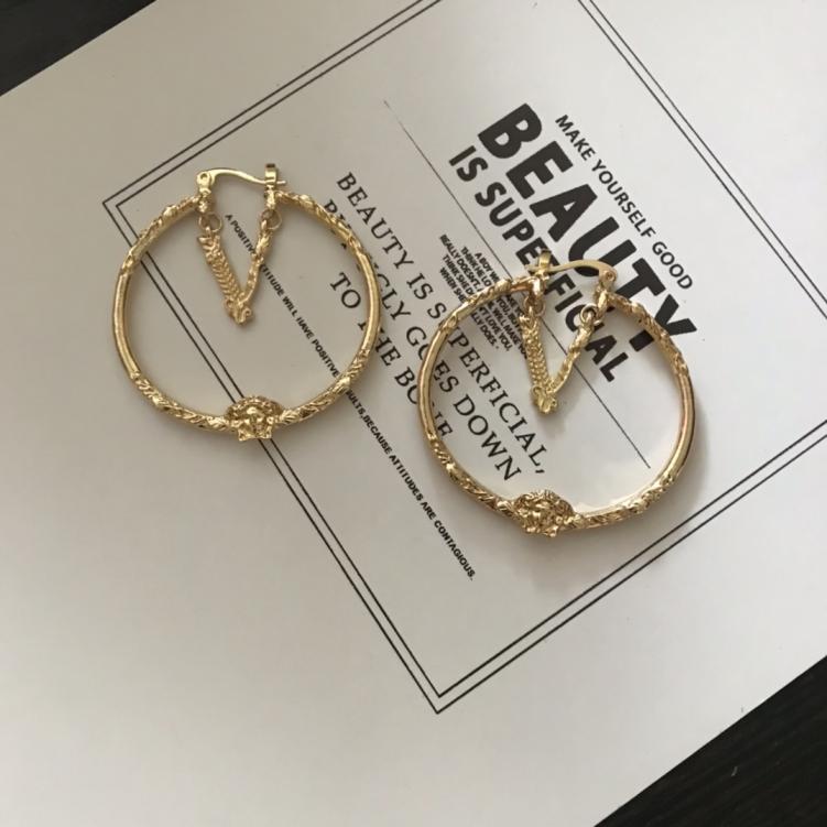 Versace hoop earrings 110118