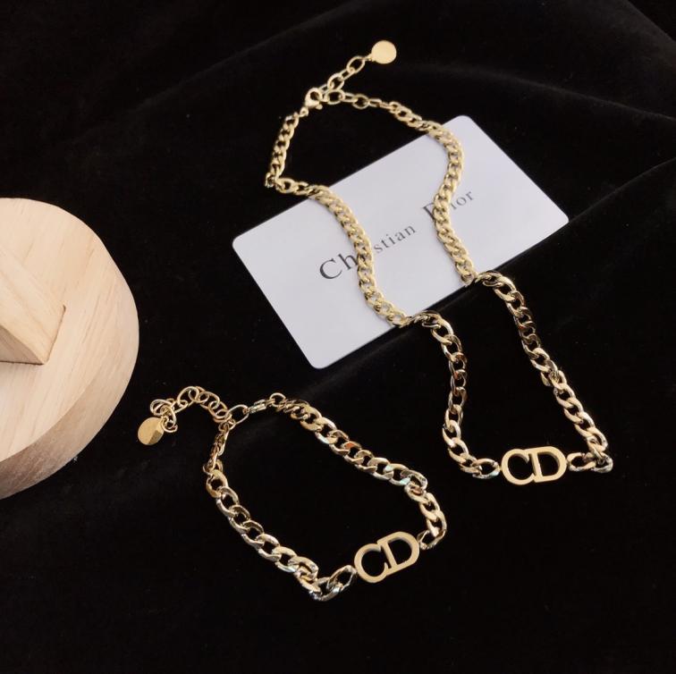 X054  Dior CD choker necklace/Bracelet 110509