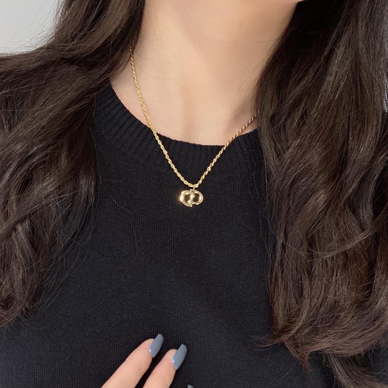 X480  Dior CD necklace 110494