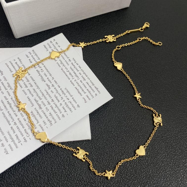 B053  CELINE choker necklace