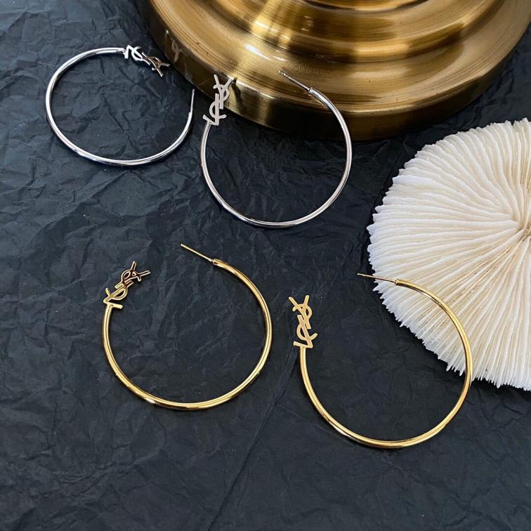 YSL big hoop earrings 110883