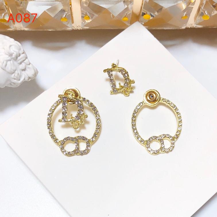 Dior CD crystal earrings 111093