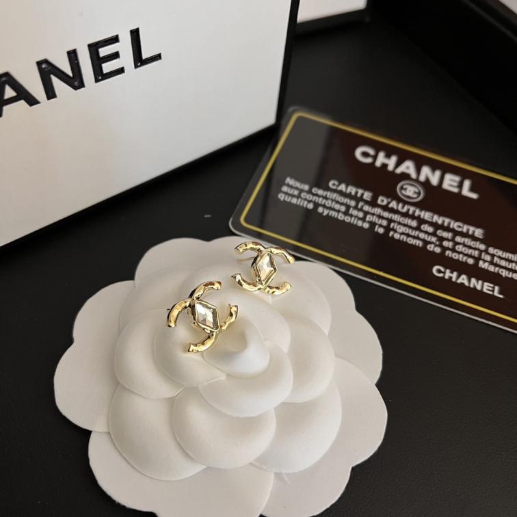 A865  Chanel earrings stud cc 111098