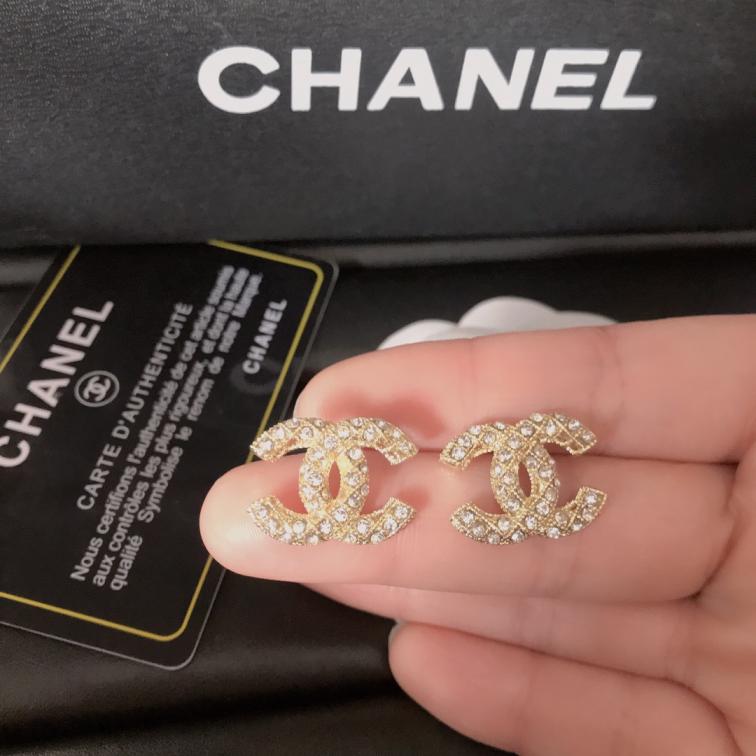 Chanel earrings cc 111709