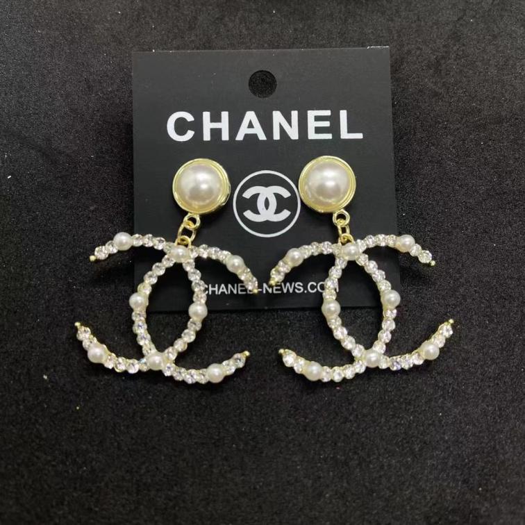 Chanel earrings cc 112017