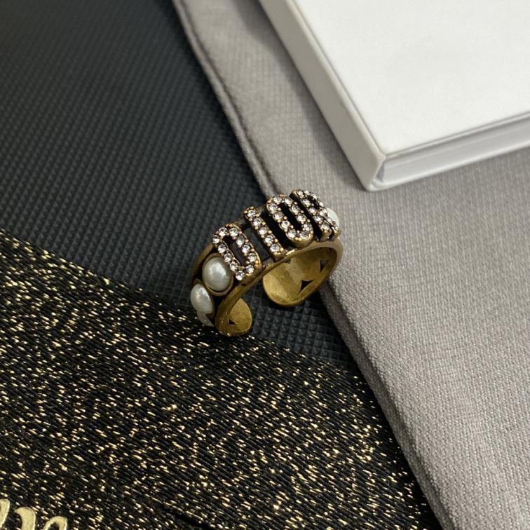 JZ066  Dior copper antique ring