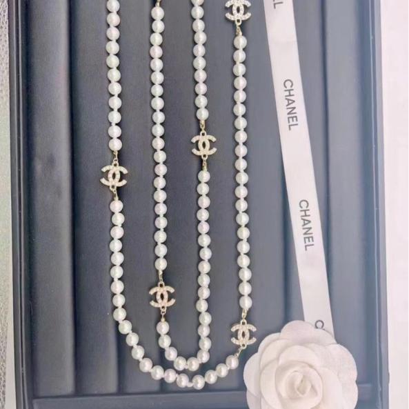 Chanel long necklace 112217
