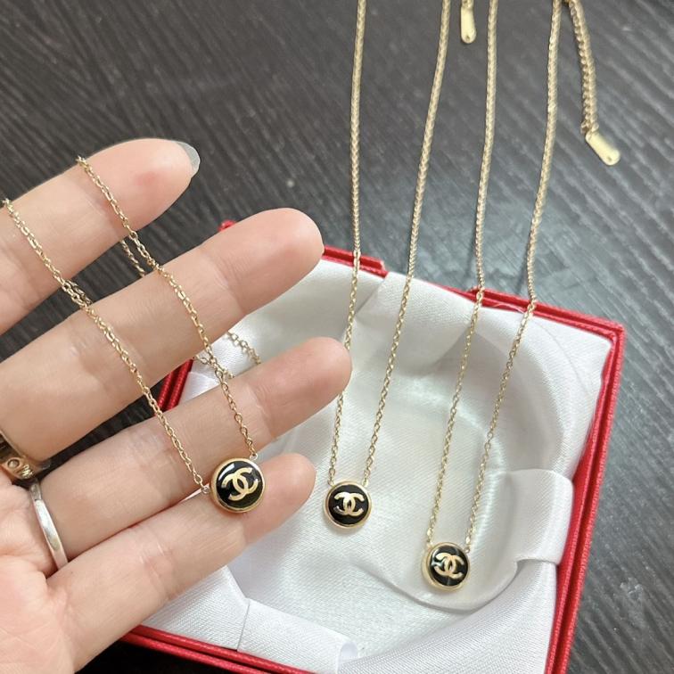 Chanel steel necklace 112519