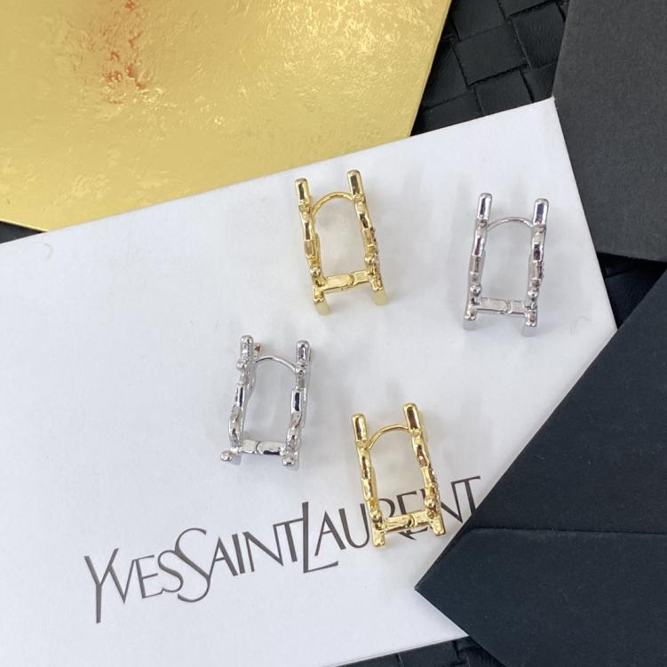 A1668 YSL double face earrings