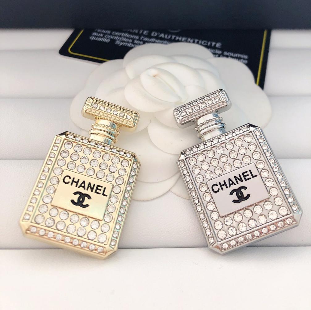 Chanel perfume bottle brooch 114136