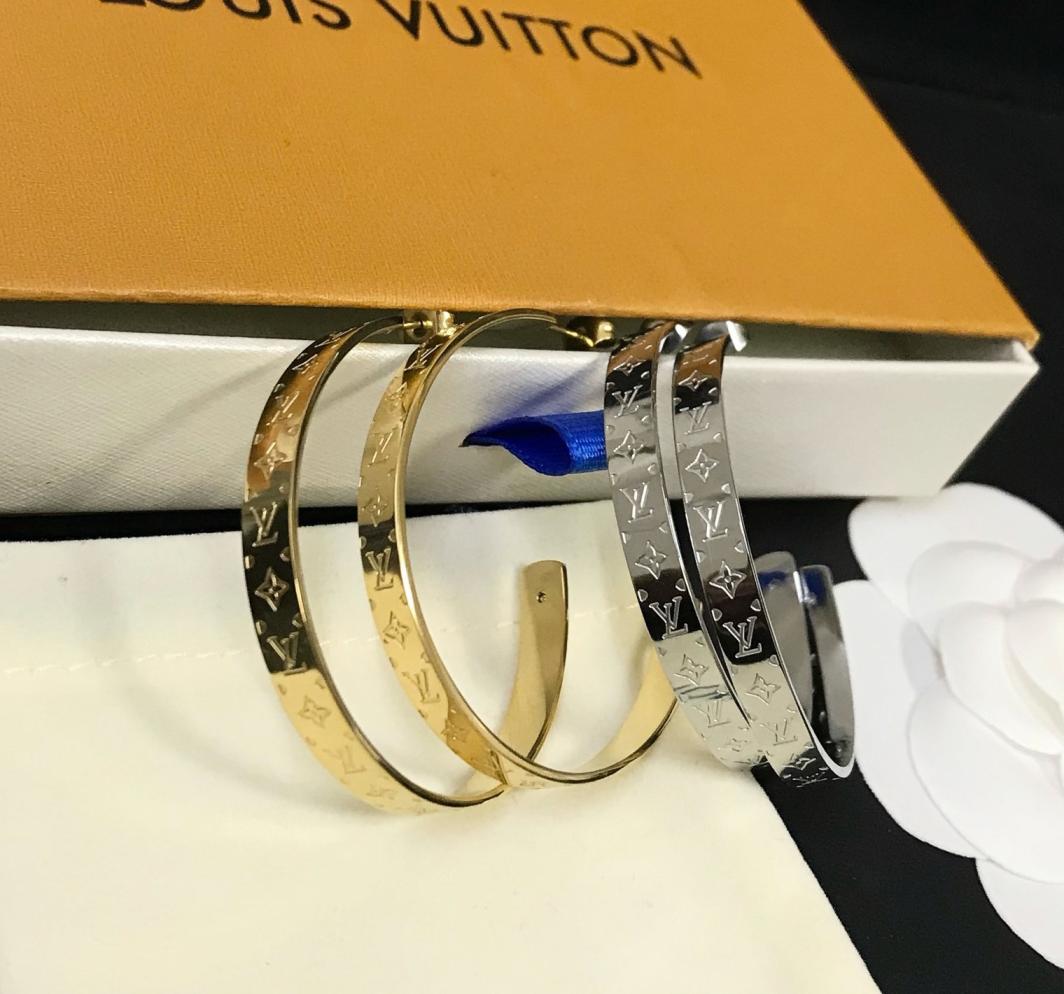 A989 LV Louis vuitton hoop earrings