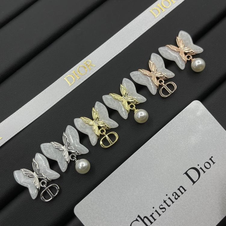 Dior butterfly earrings 114534