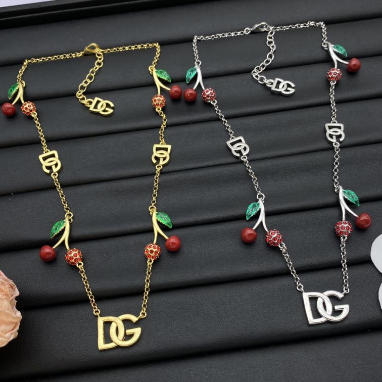 DG Dolce Gabbana cherry necklace 114597