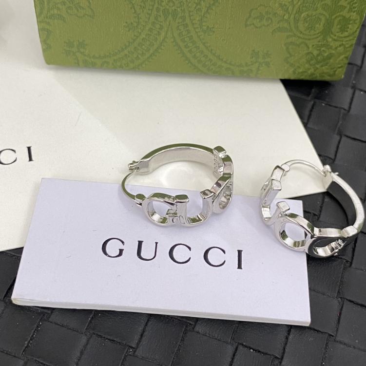 A1397 Gucci Silver earrings