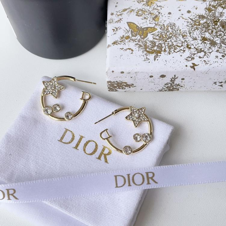 A1018 Dior CD earrings