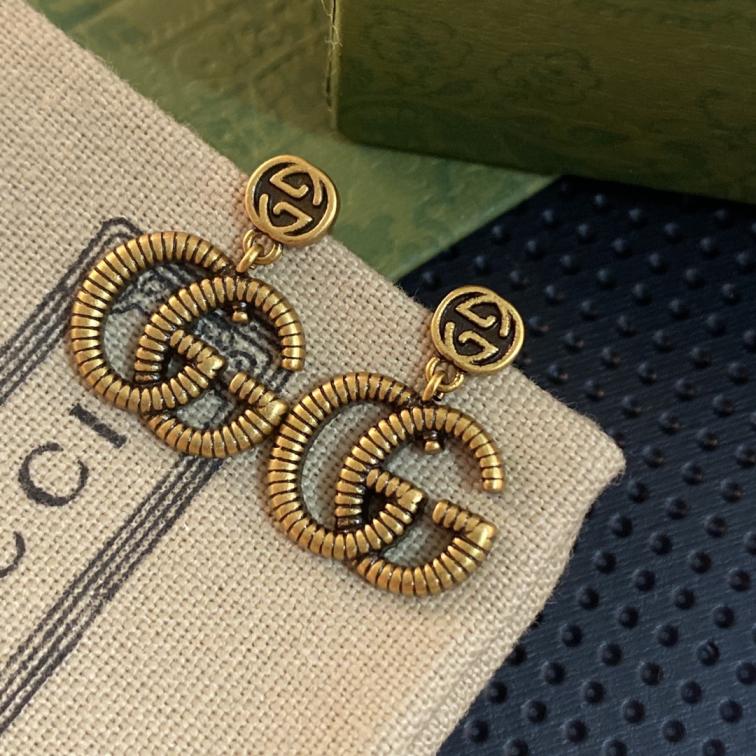 A159 Gucci copper earrings JS