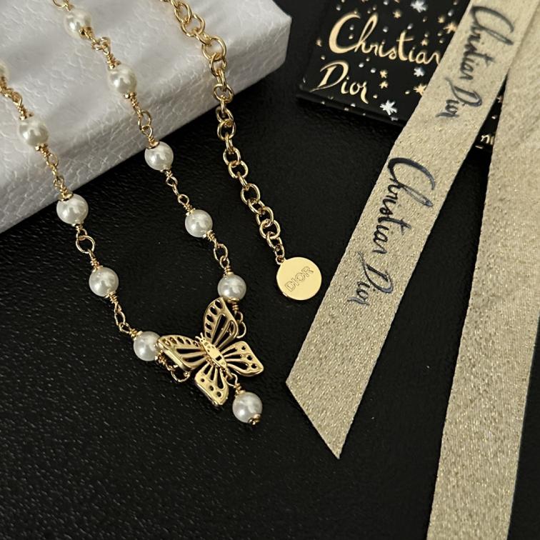 B310 Dior butterfly necklace