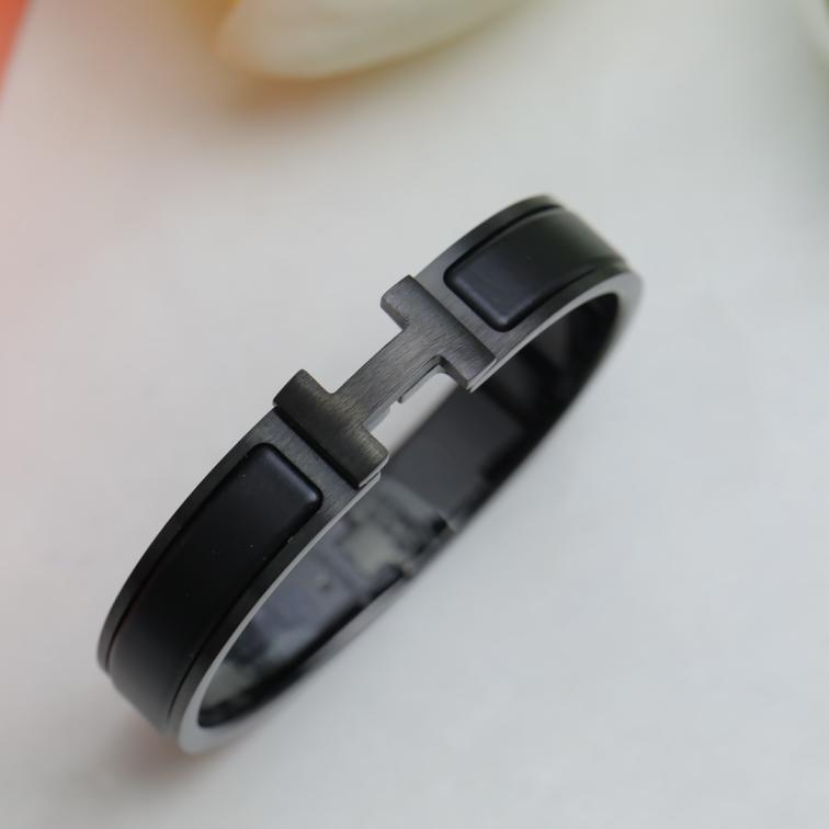 Hermes CLIC HH SO BLACK bracelet 115102