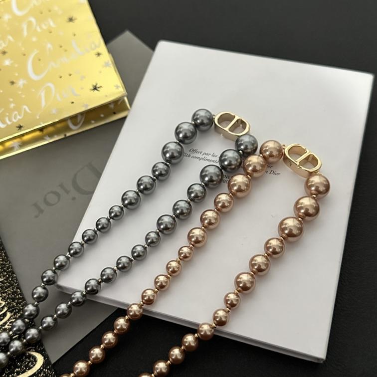 Dior CD pearls necklace 115263