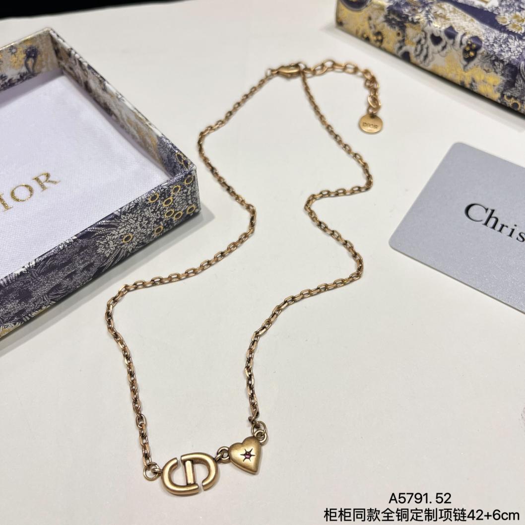 B442 Dior copper necklace