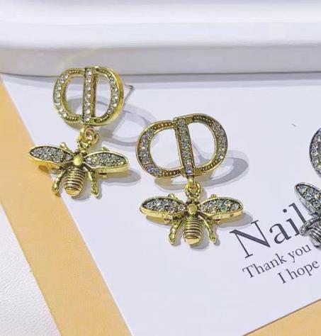 Dior CD Bee earrings 115381