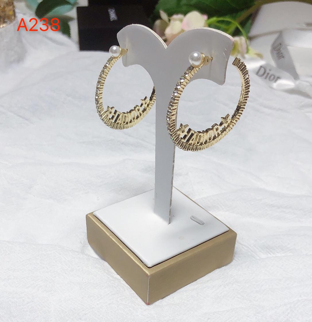 Dior hoop earrings 115419