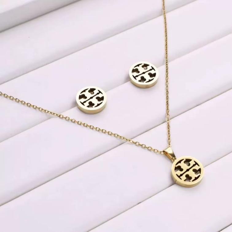 Tory Burch earrings/necklace set