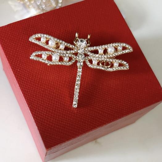 Dior CD dragonfly Brooch 115479