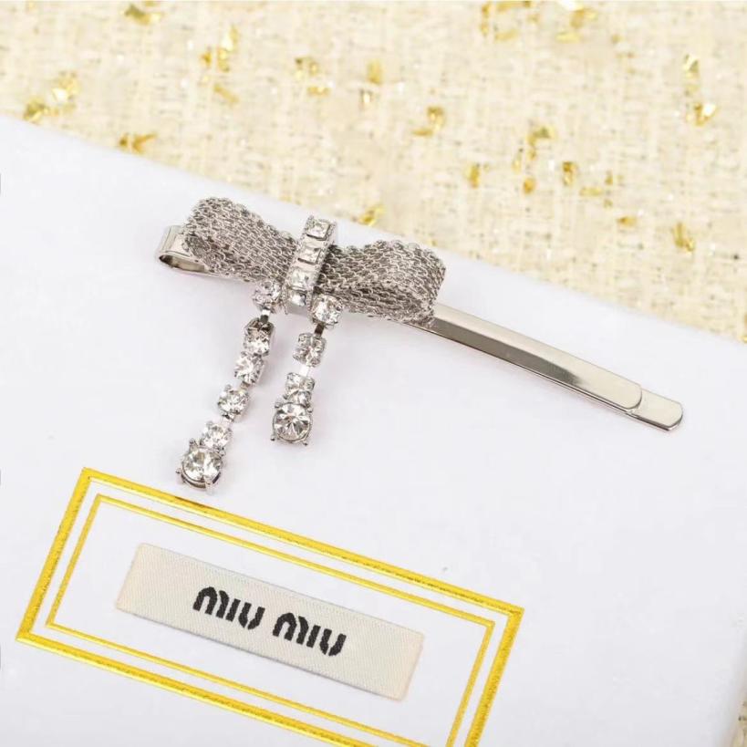 FS7087  miumiu hairclip