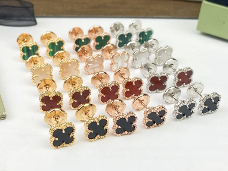 VCA Vancleef mini 925silver earrings