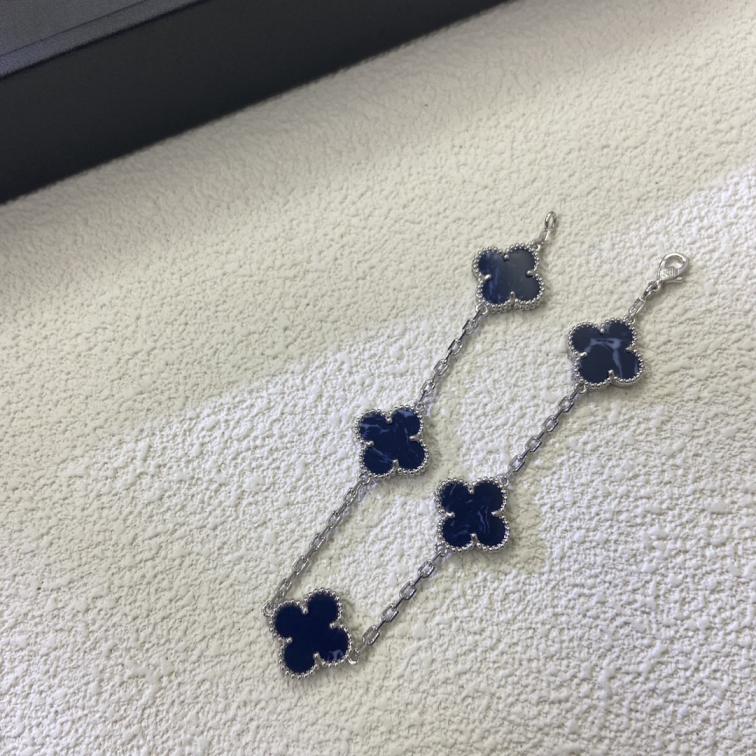 VCA Vancleef navy blue bracelet