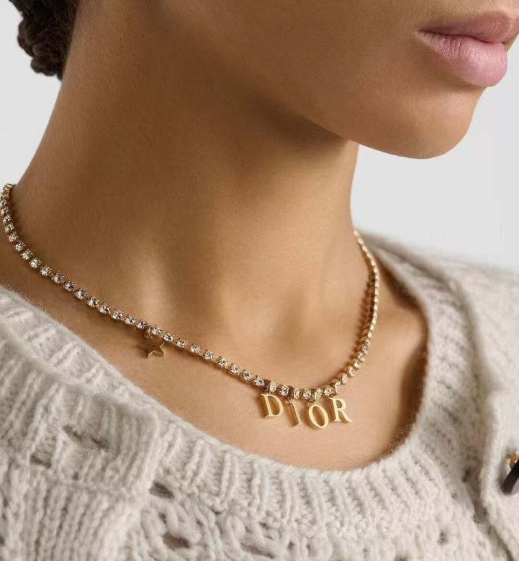 X634 Dior Crystal necklace