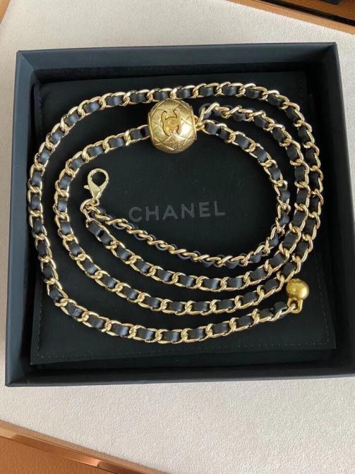 Chanel Metal ball waist chain 115604