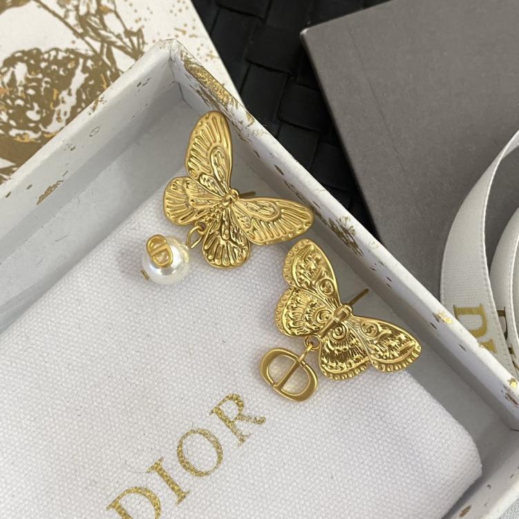 A1043 Dior butterfly earrings