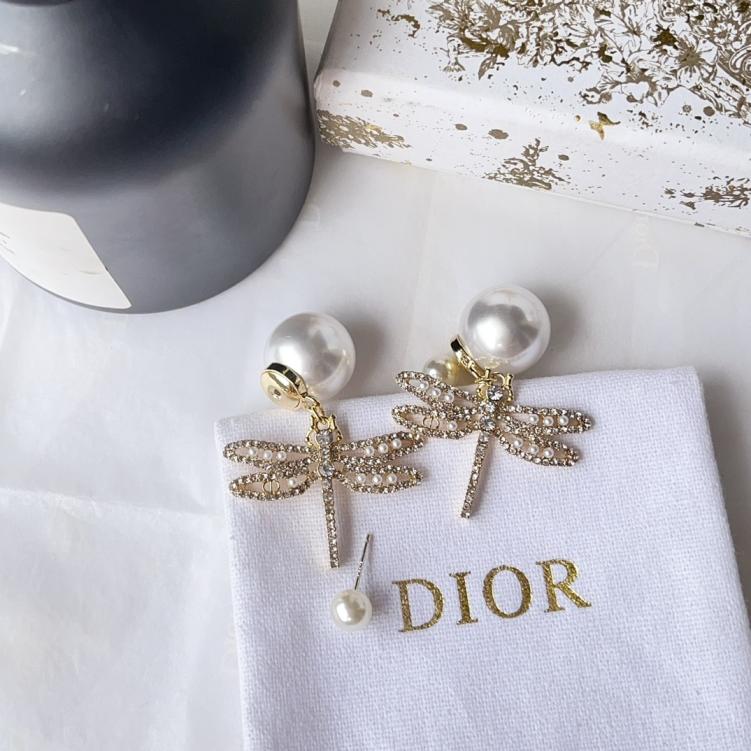 A1015  Dior dragonfly earrings
