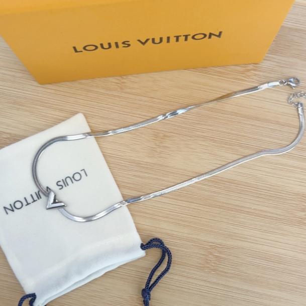 LV Silver choker necklace 115757