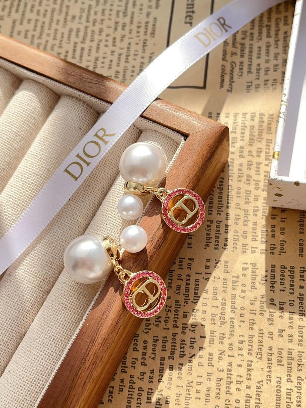 A1070 Dior CD earrings