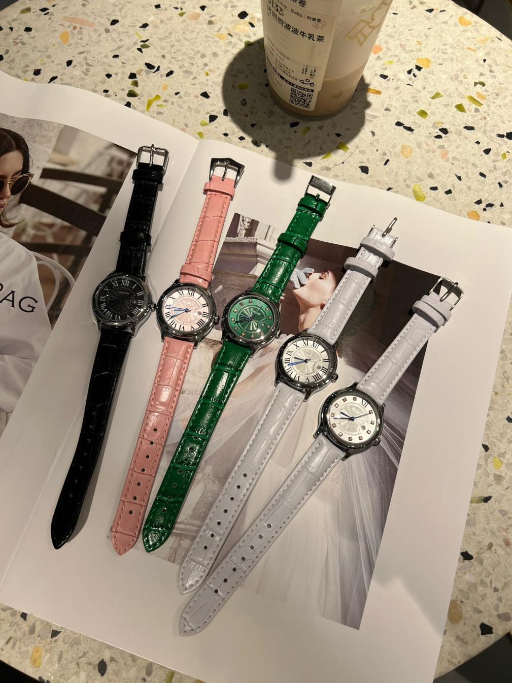 CARTIER women qartz watch 33mm