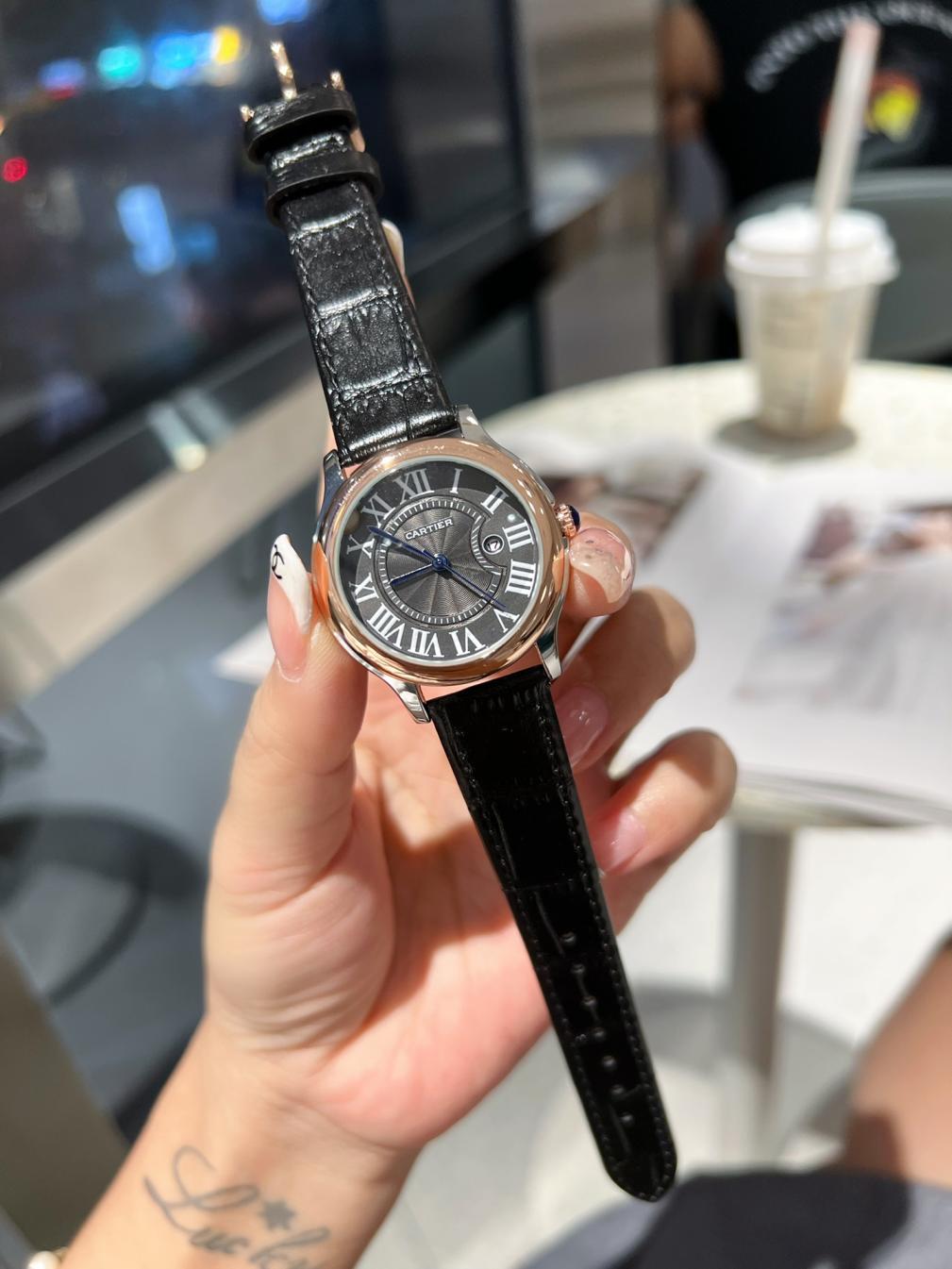 CARTIER women qartz watch 33mm