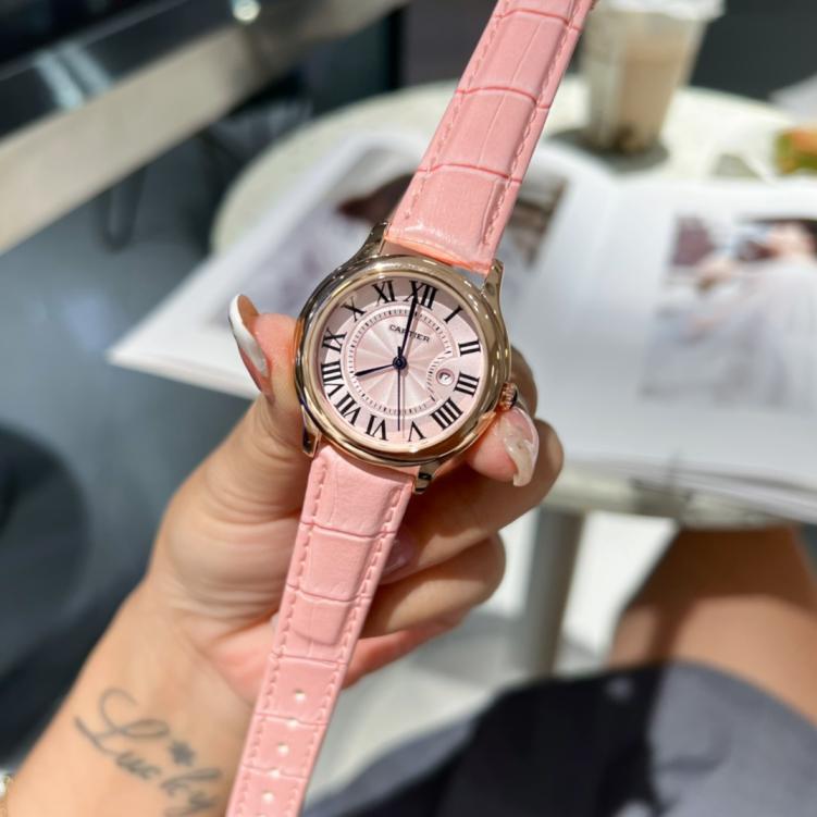 CARTIER women qartz watch 33mm