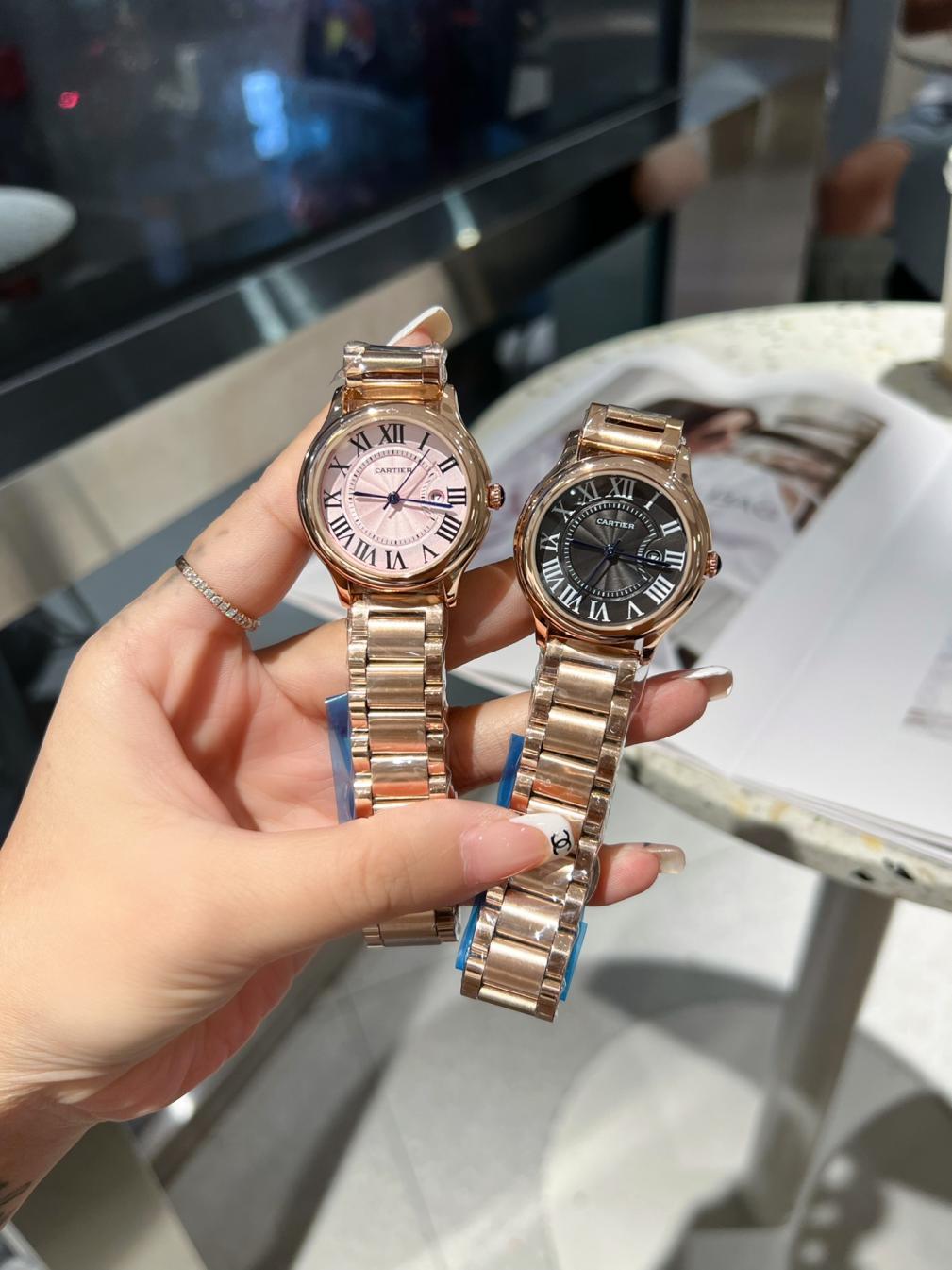 CARTIER women qartz watch 33mm