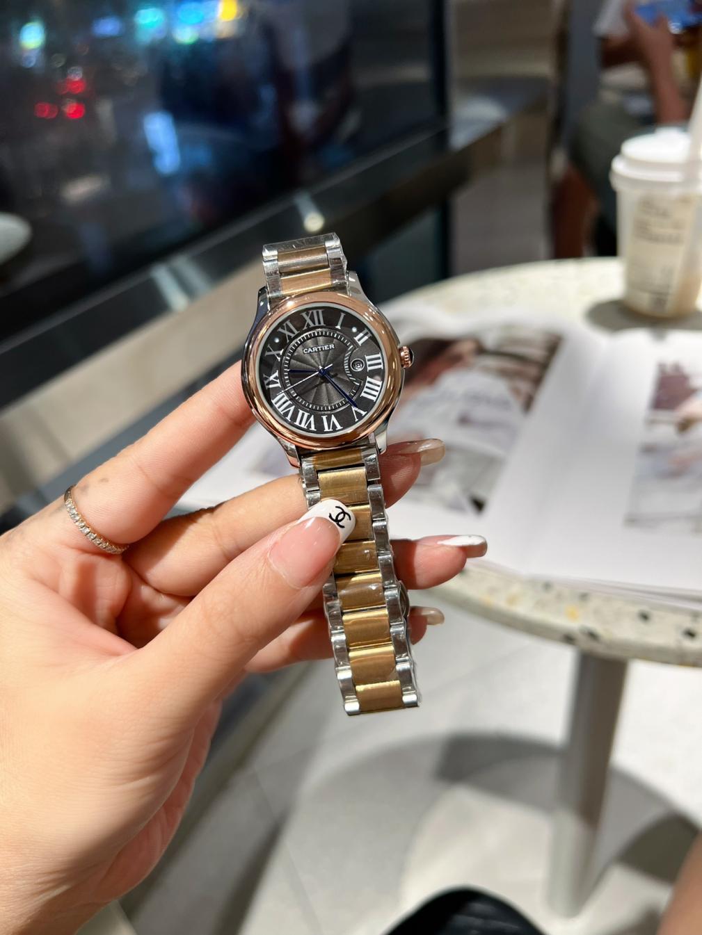 CARTIER women qartz watch 33mm