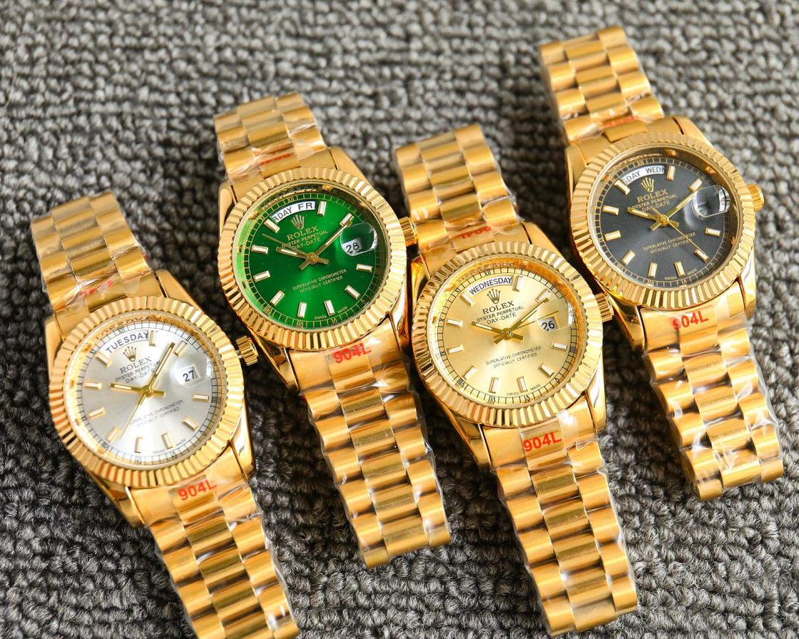 Rolex day-date quartz watch 36mm