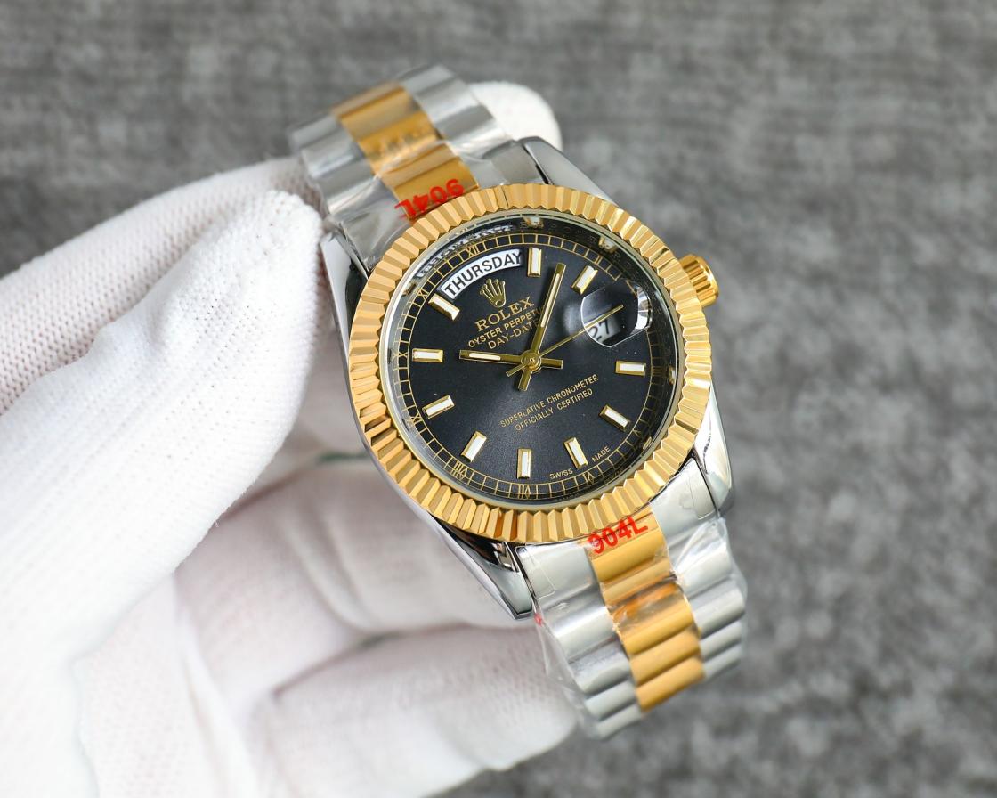 Rolex day-date quartz watch 36mm