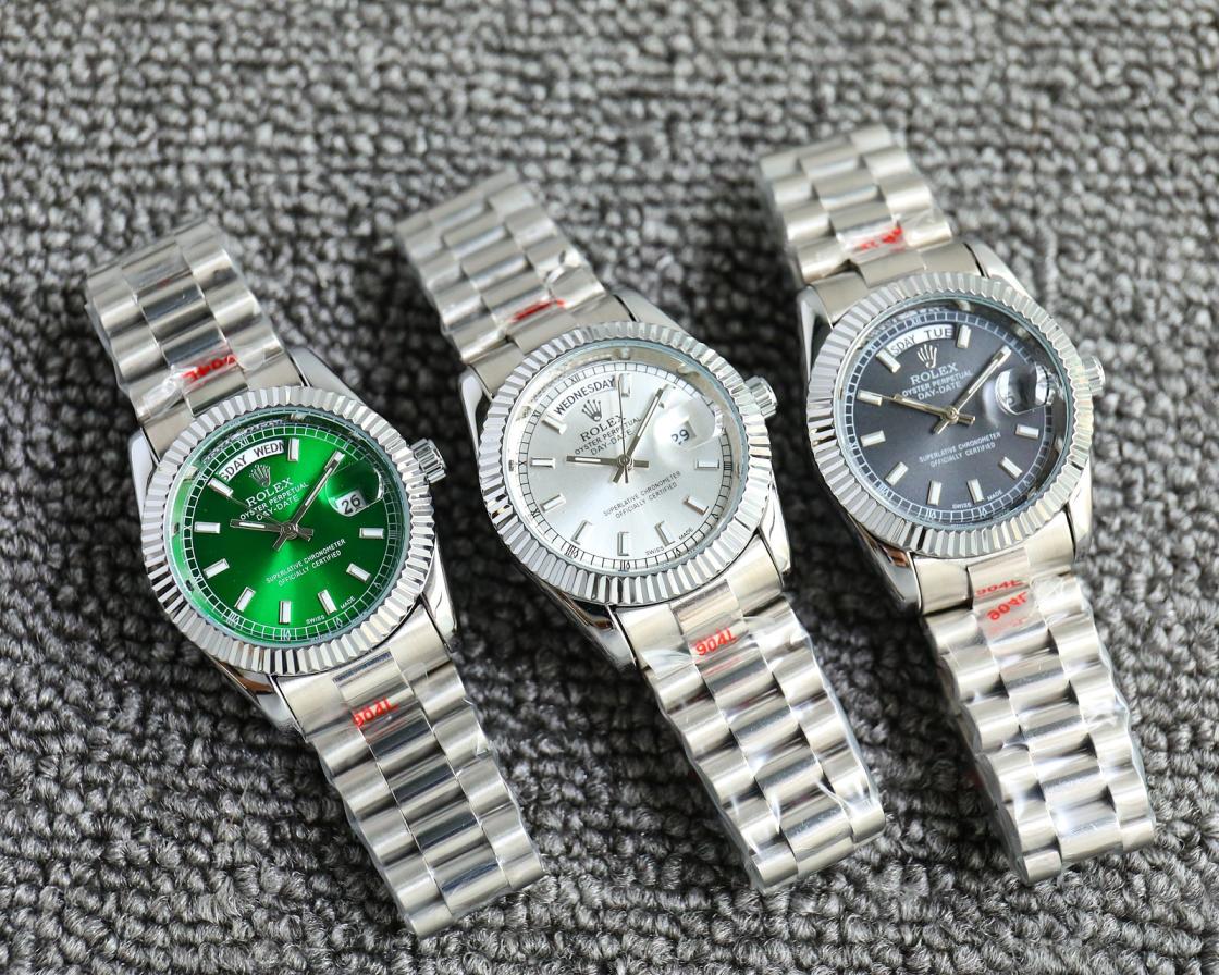 Rolex day-date quartz watch 36mm